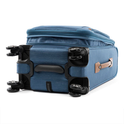 Softside Checked Luggage with 8-Wheel Spinner