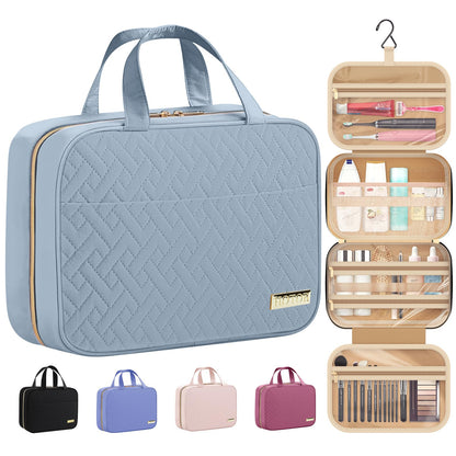 Hanging Travel Toiletry Bag with Spacious Organizer