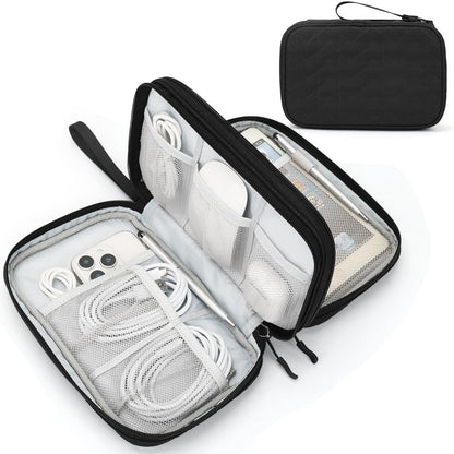 Travel Tech Organizer Pouch for Cables and Accessories
