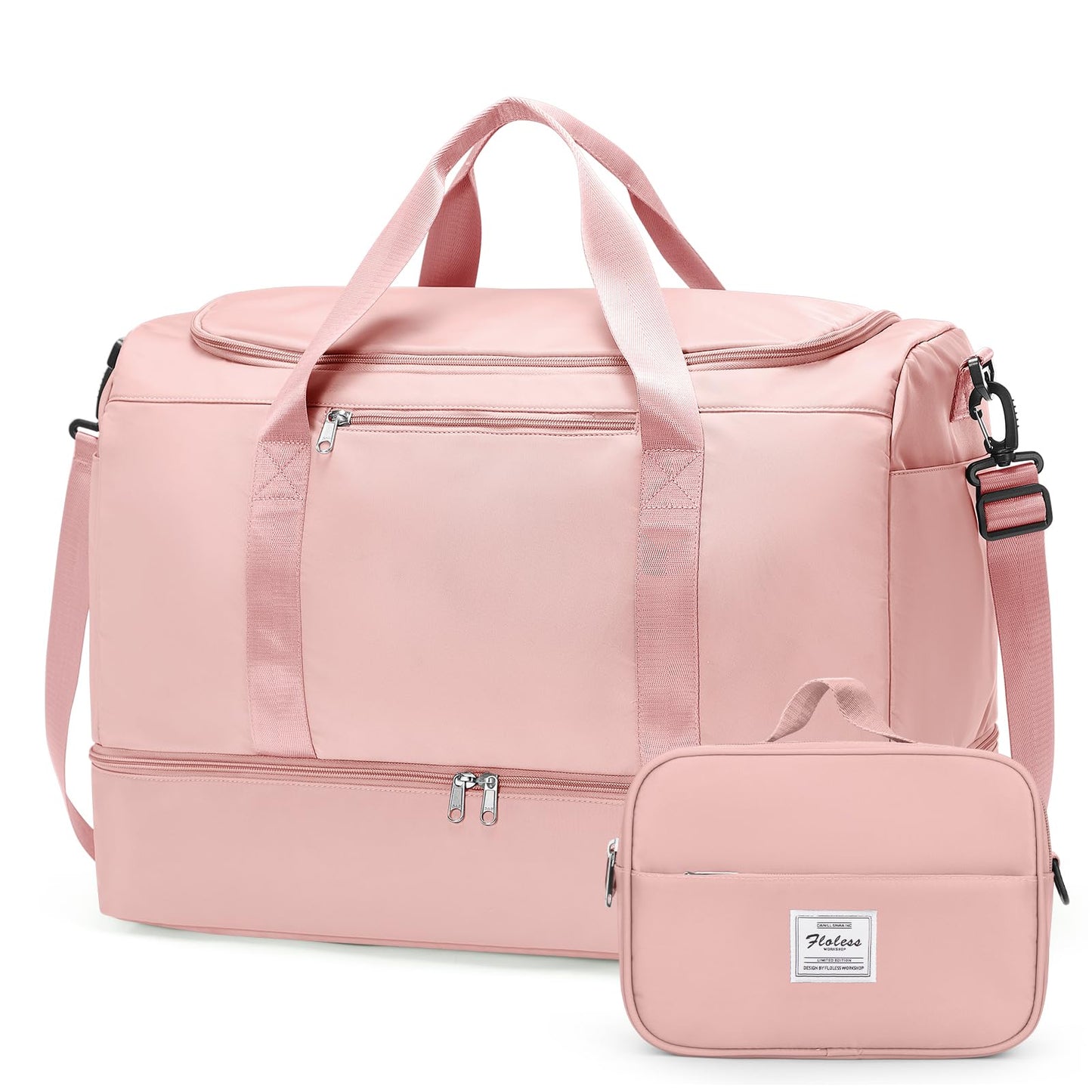 Large Weekender Bag with Shoe Compartment