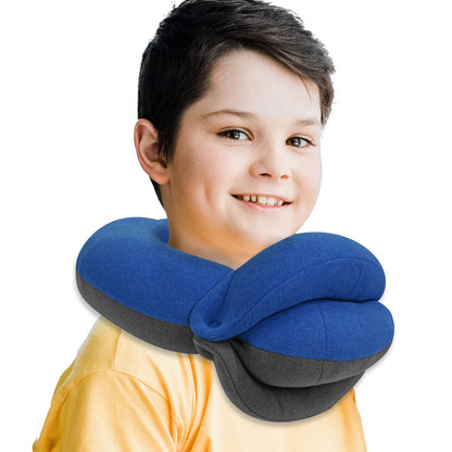 Kids Travel Neck Pillow with Chin Support