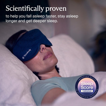 Blackout Sleep Mask with Gentle Massage Vibration