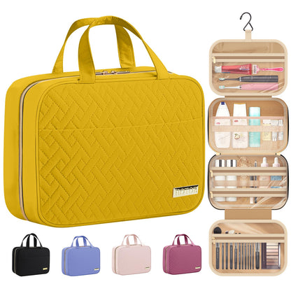Hanging Travel Toiletry Bag with Spacious Organizer