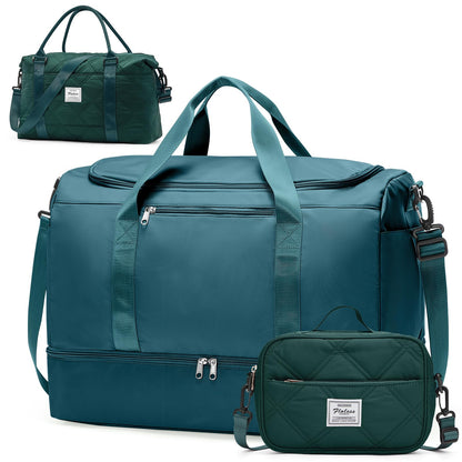 Large Weekender Bag with Shoe Compartment