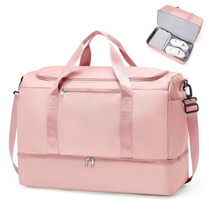 Large Weekender Bag with Shoe Compartment