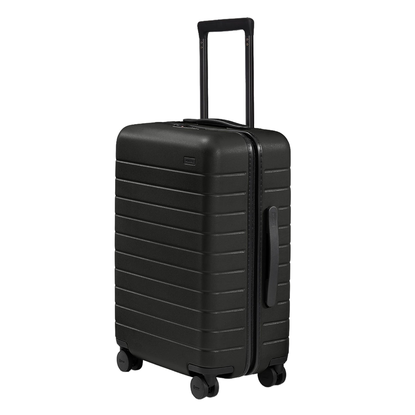 Carry-On Luggage with Smooth Spinner Wheels