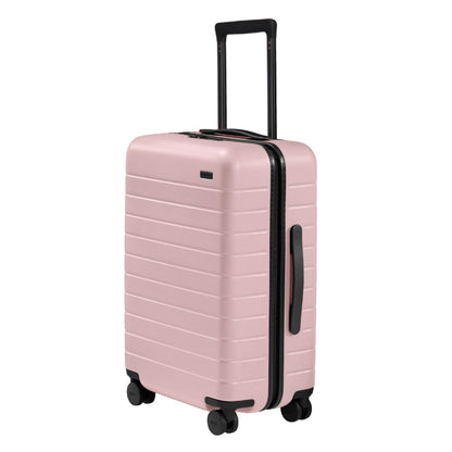 Carry-On Luggage with Smooth Spinner Wheels