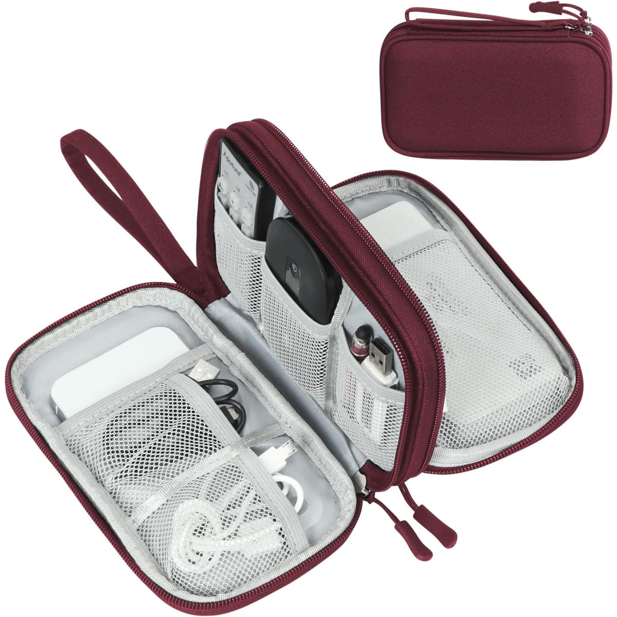 Travel Tech Organizer Pouch for Cables and Accessories