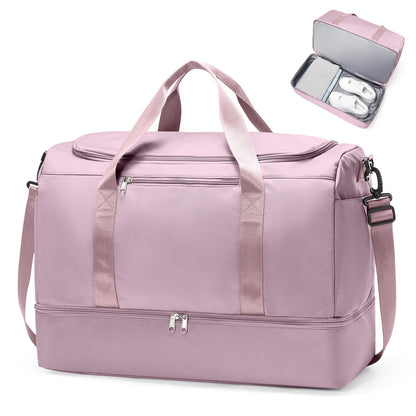 Large Weekender Bag with Shoe Compartment