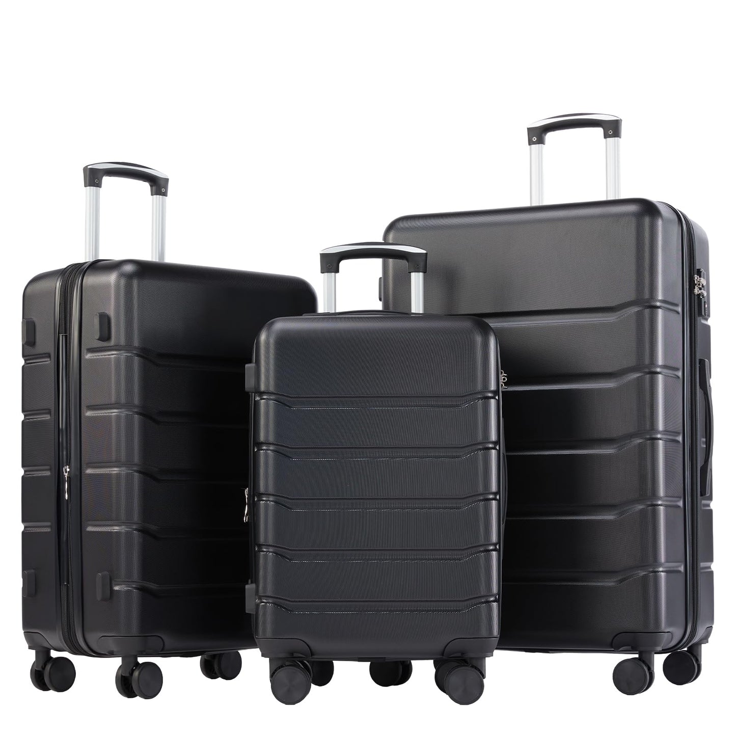 Hardside Luggage Set with Spinner Wheels and TSA Lock