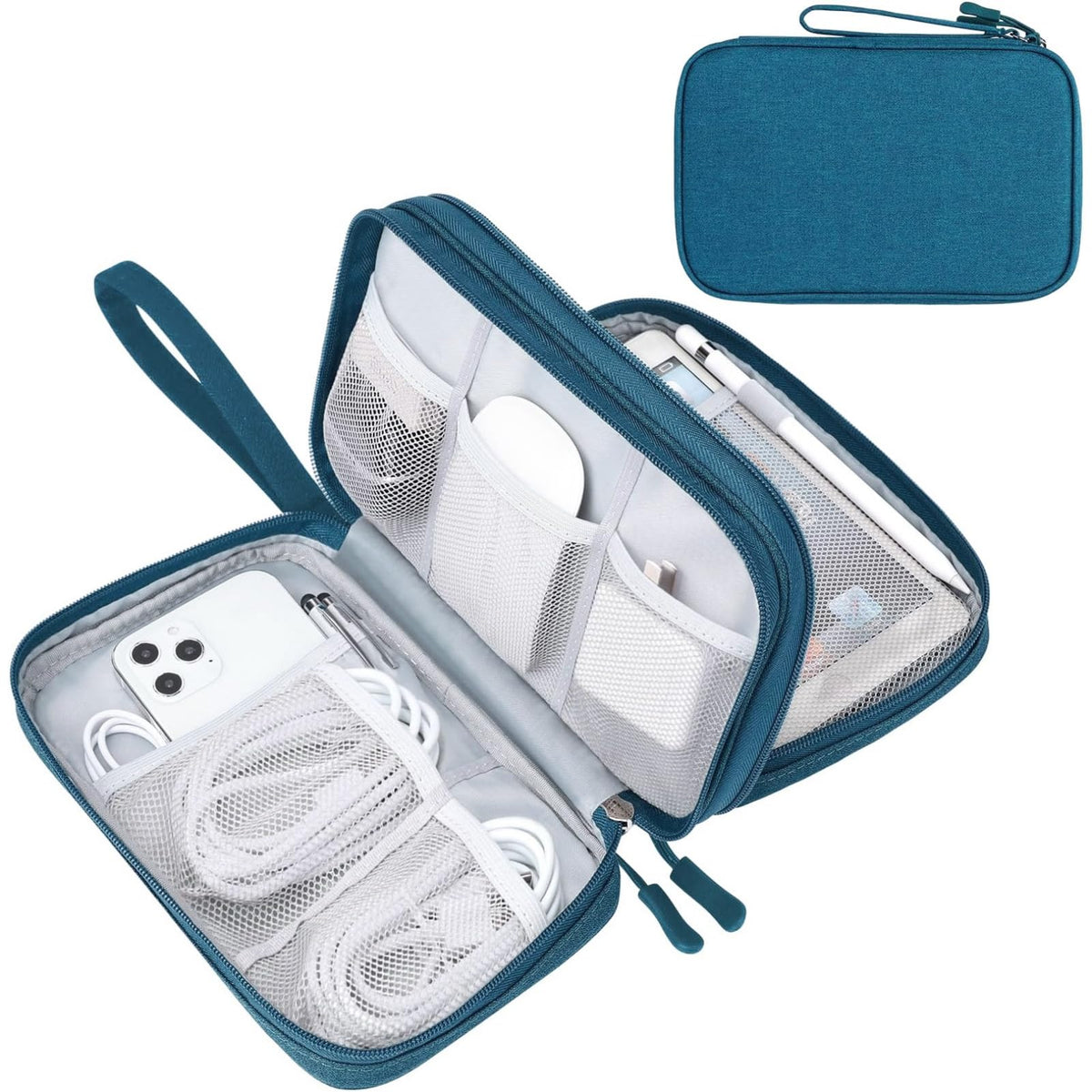 Travel Tech Organizer Pouch for Cables and Accessories