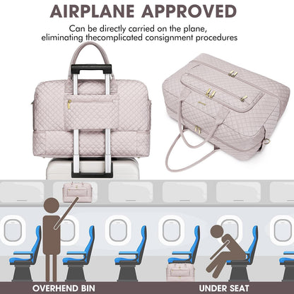 Women's Weekender Bag with Wet Pocket