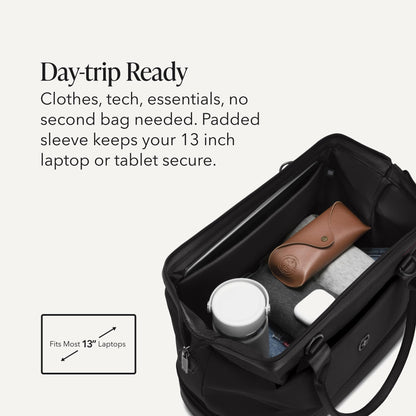 Hardside Carry-On Luggage with Built-In Cupholder