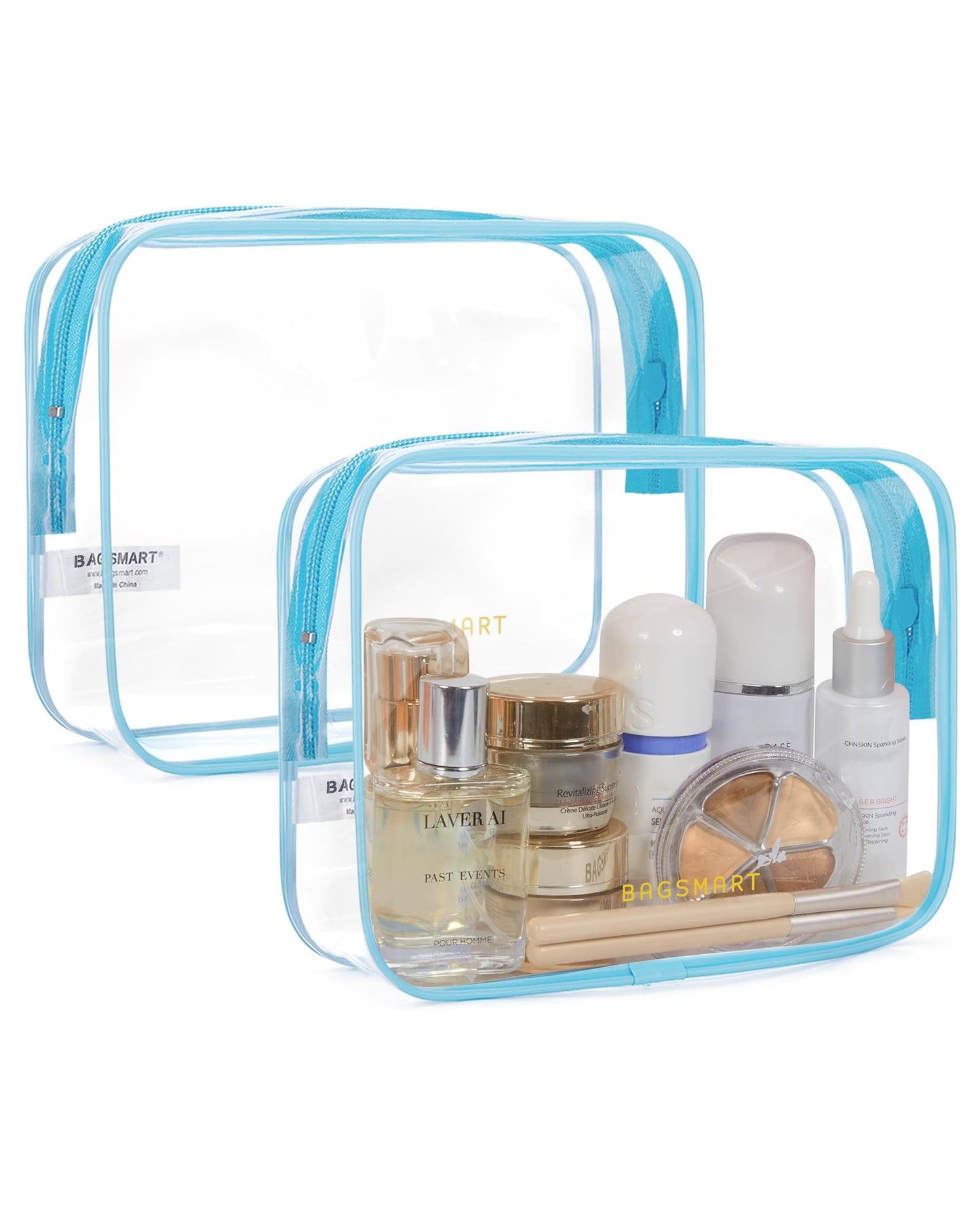 Clear TSA Toiletry Bag Set for Travel Essentials