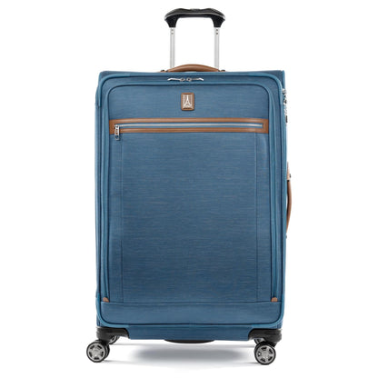 Softside Checked Luggage with 8-Wheel Spinner