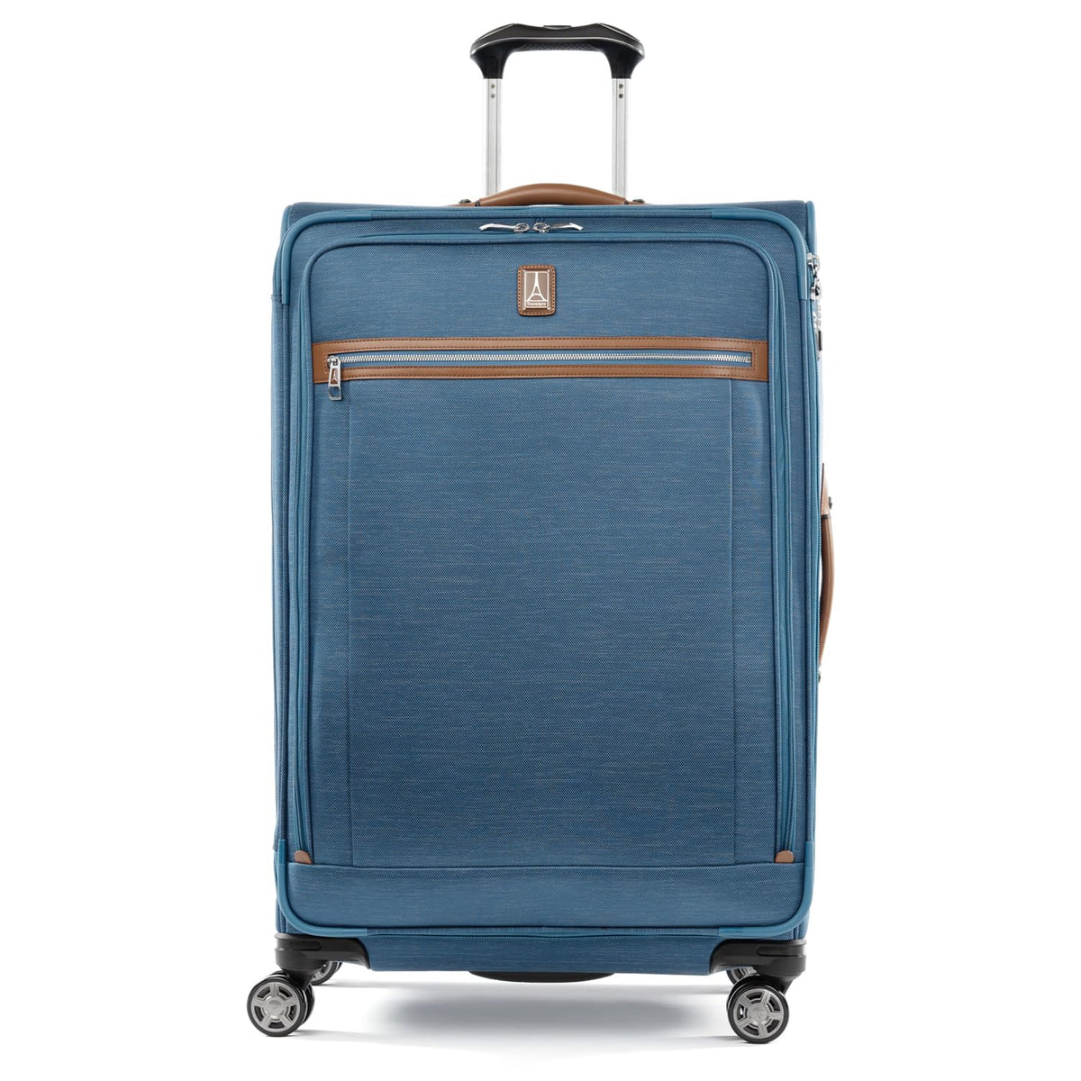 Softside Checked Luggage with 8-Wheel Spinner
