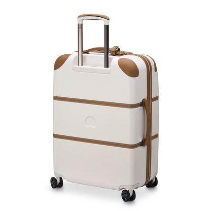 Hardside Luggage with Smooth Spinner Wheels