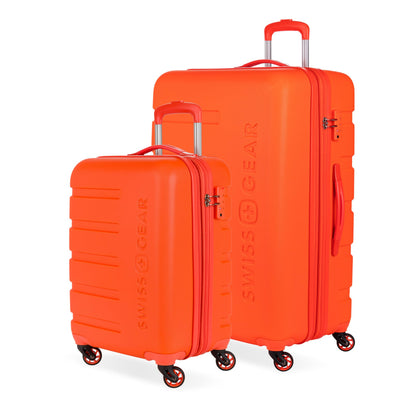 Hardside Carry-On Luggage with Built-In Cupholder