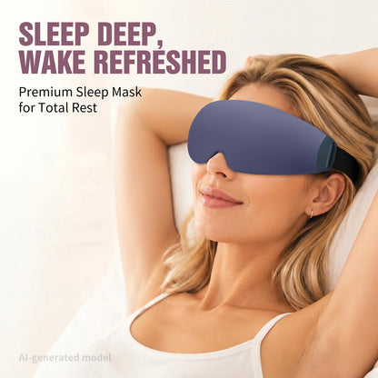3D Contoured Sleep Mask with Memory Foam