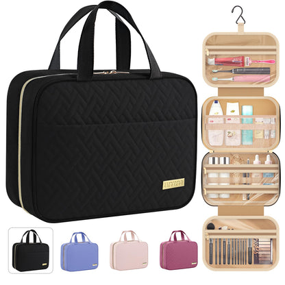 Hanging Travel Toiletry Bag with Spacious Organizer