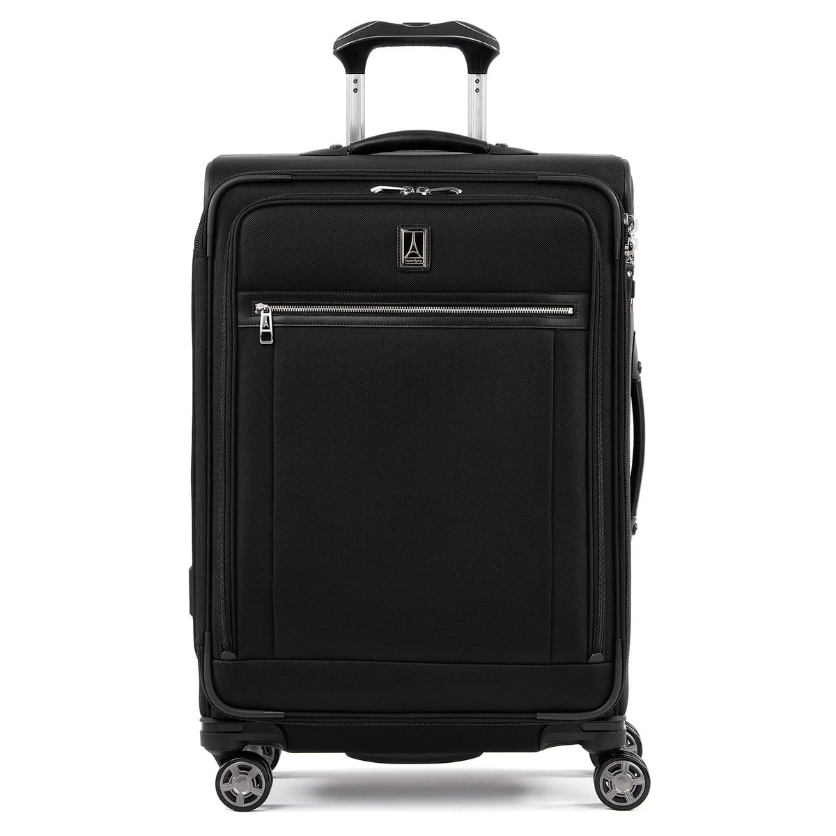 Softside Checked Luggage with 8-Wheel Spinner