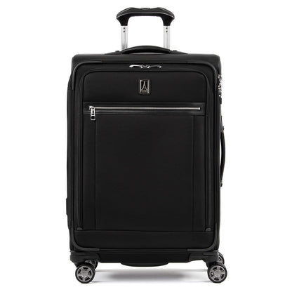 Softside Checked Luggage with 8-Wheel Spinner