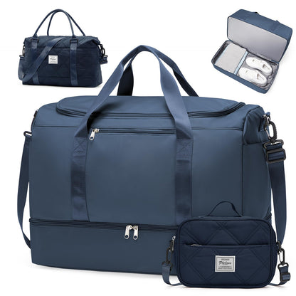 Large Weekender Bag with Shoe Compartment
