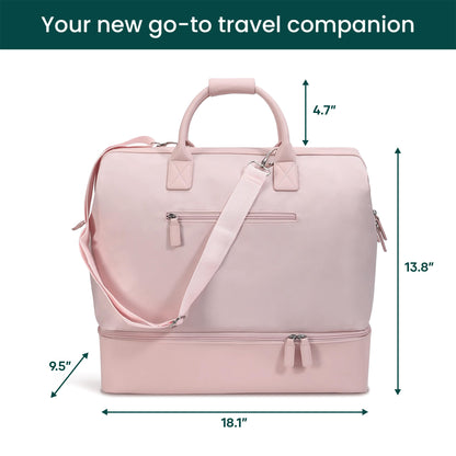 Weekender Travel Bag with Spacious Carry-On Design
