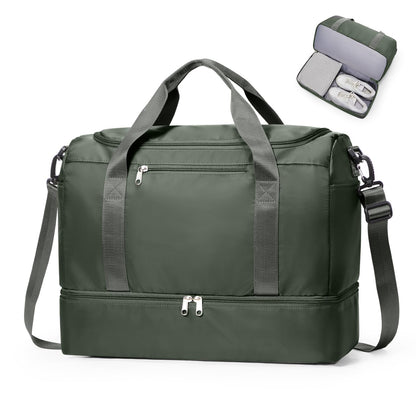Large Weekender Bag with Shoe Compartment