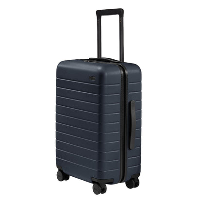 Carry-On Luggage with Smooth Spinner Wheels