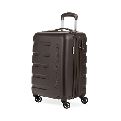 Hardside Carry-On Luggage with Built-In Cupholder
