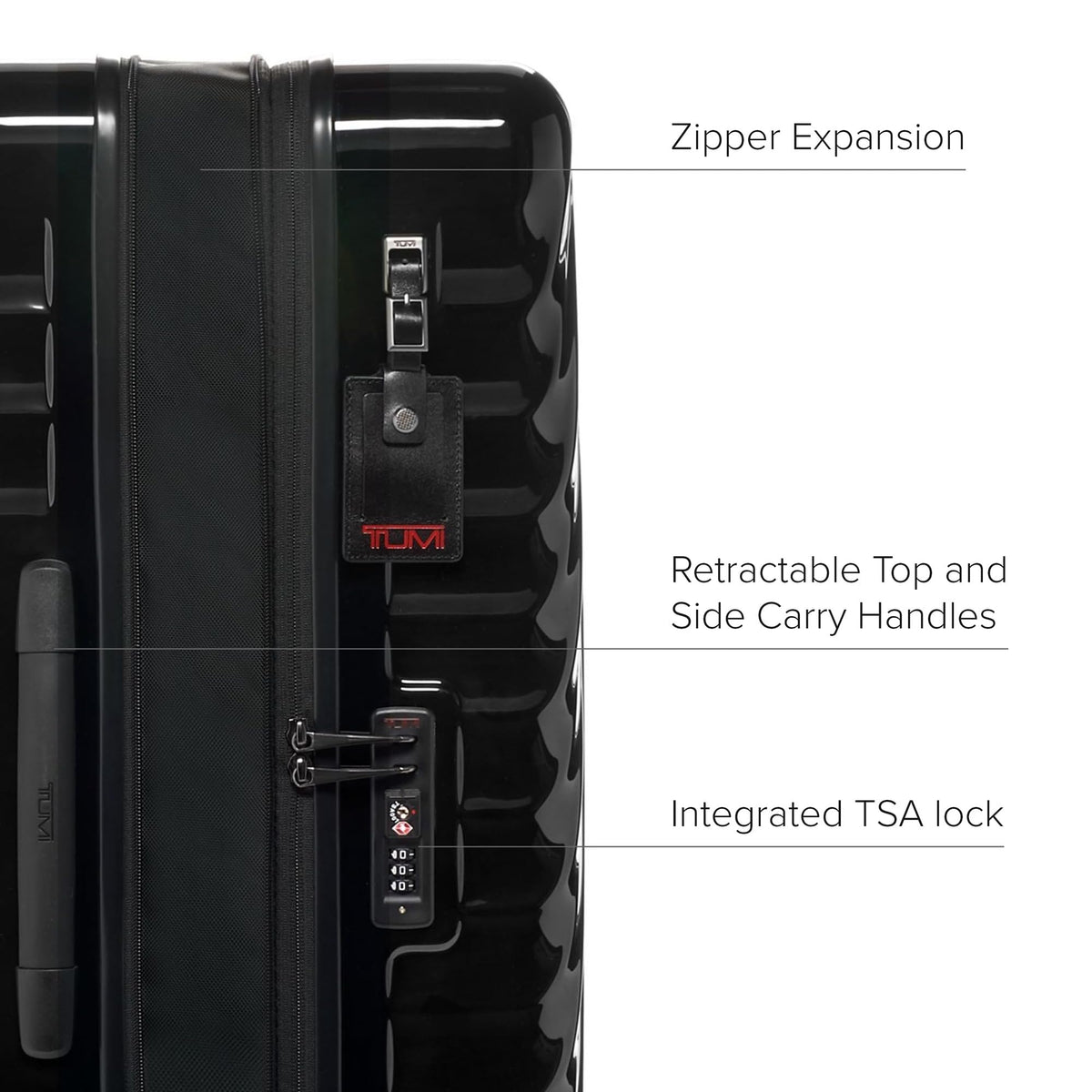 Large Expandable Checked Luggage with Spinner Wheels