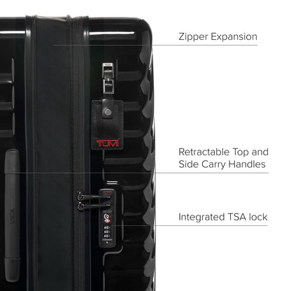 Large Expandable Checked Luggage with Spinner Wheels