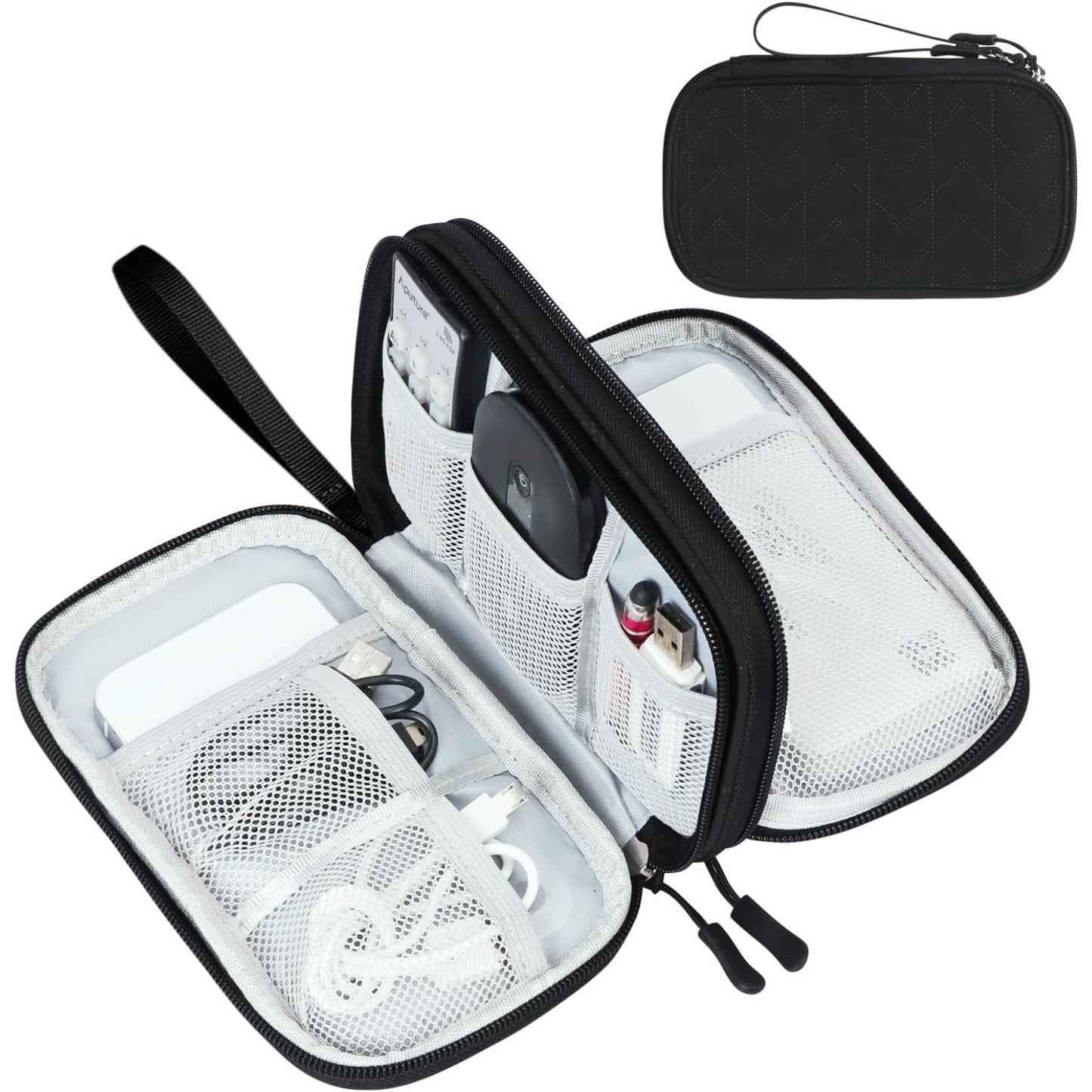 Travel Tech Organizer Pouch for Cables and Accessories