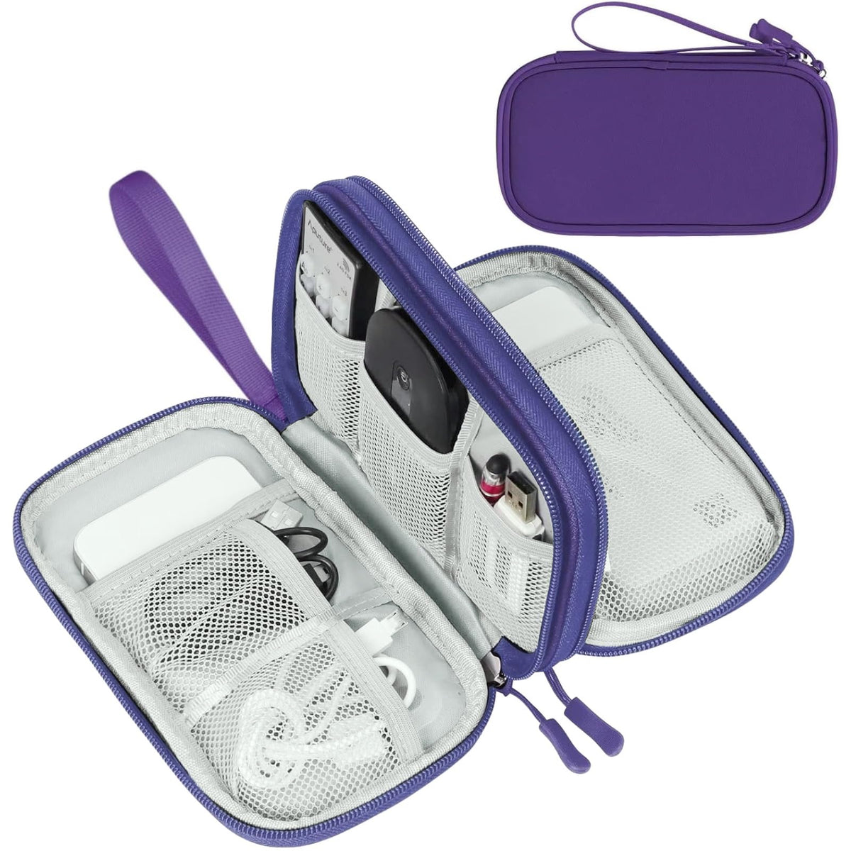 Travel Tech Organizer Pouch for Cables and Accessories