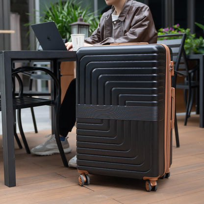 28-Inch Hardside Checked Luggage with Dual Spinners