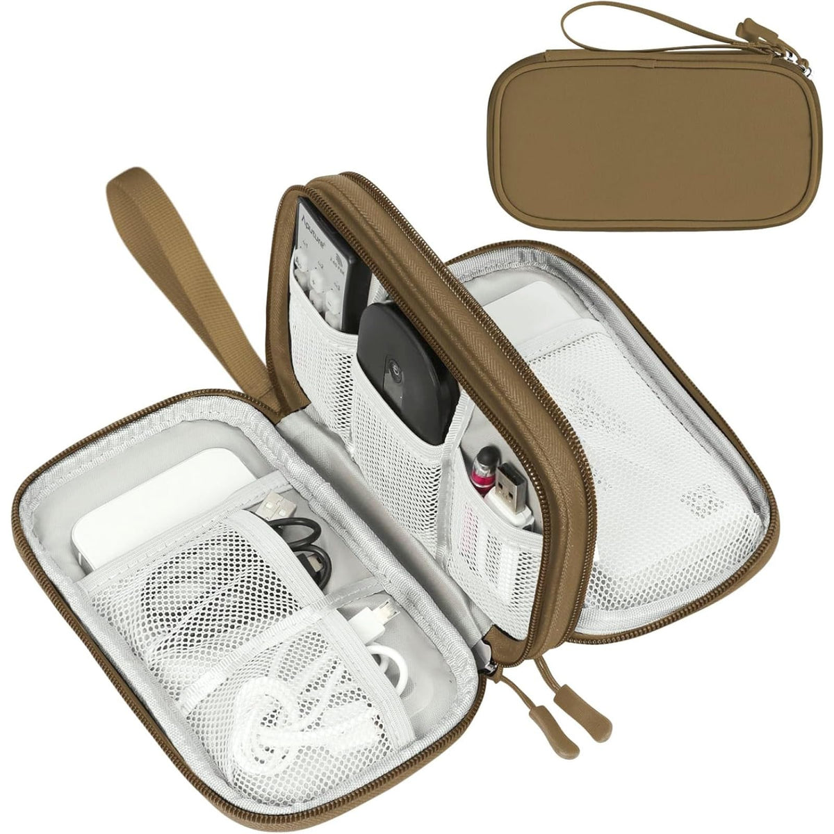 Travel Tech Organizer Pouch for Cables and Accessories