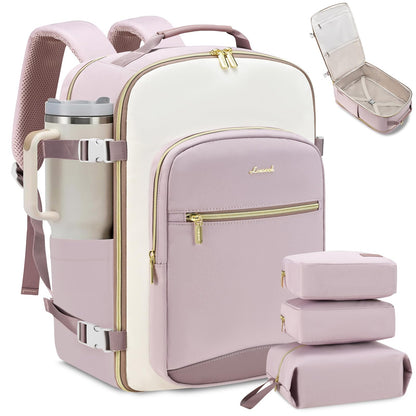Carry-On Travel Backpack with Personal Item Design