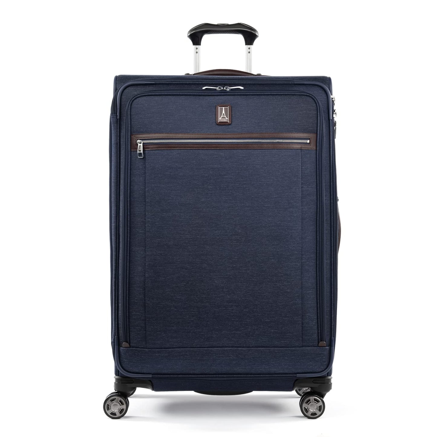 Softside Checked Luggage with 8-Wheel Spinner