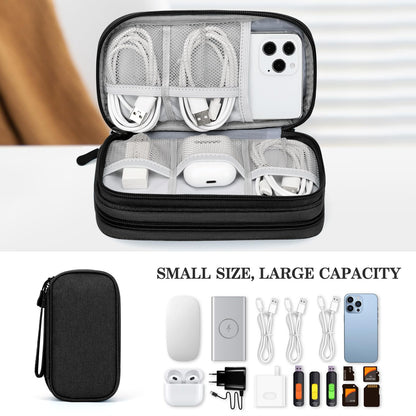 Travel Tech Organizer Pouch for Cables and Accessories