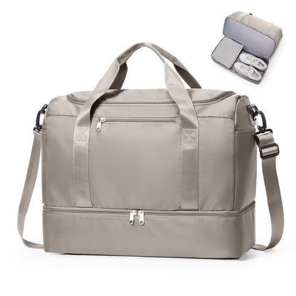 Large Weekender Bag with Shoe Compartment