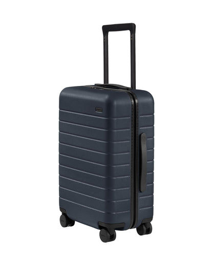 Carry-On Luggage with Smooth Spinner Wheels