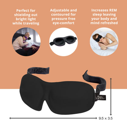 No-Pressure Sleep Mask for Travel and Rest