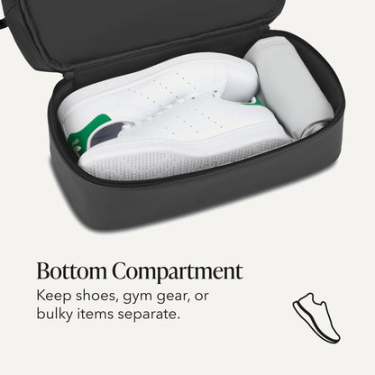 Hardside Carry-On Luggage with Built-In Cupholder