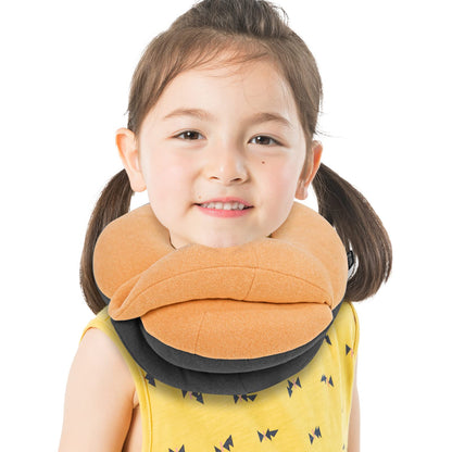 Kids Travel Neck Pillow with Chin Support