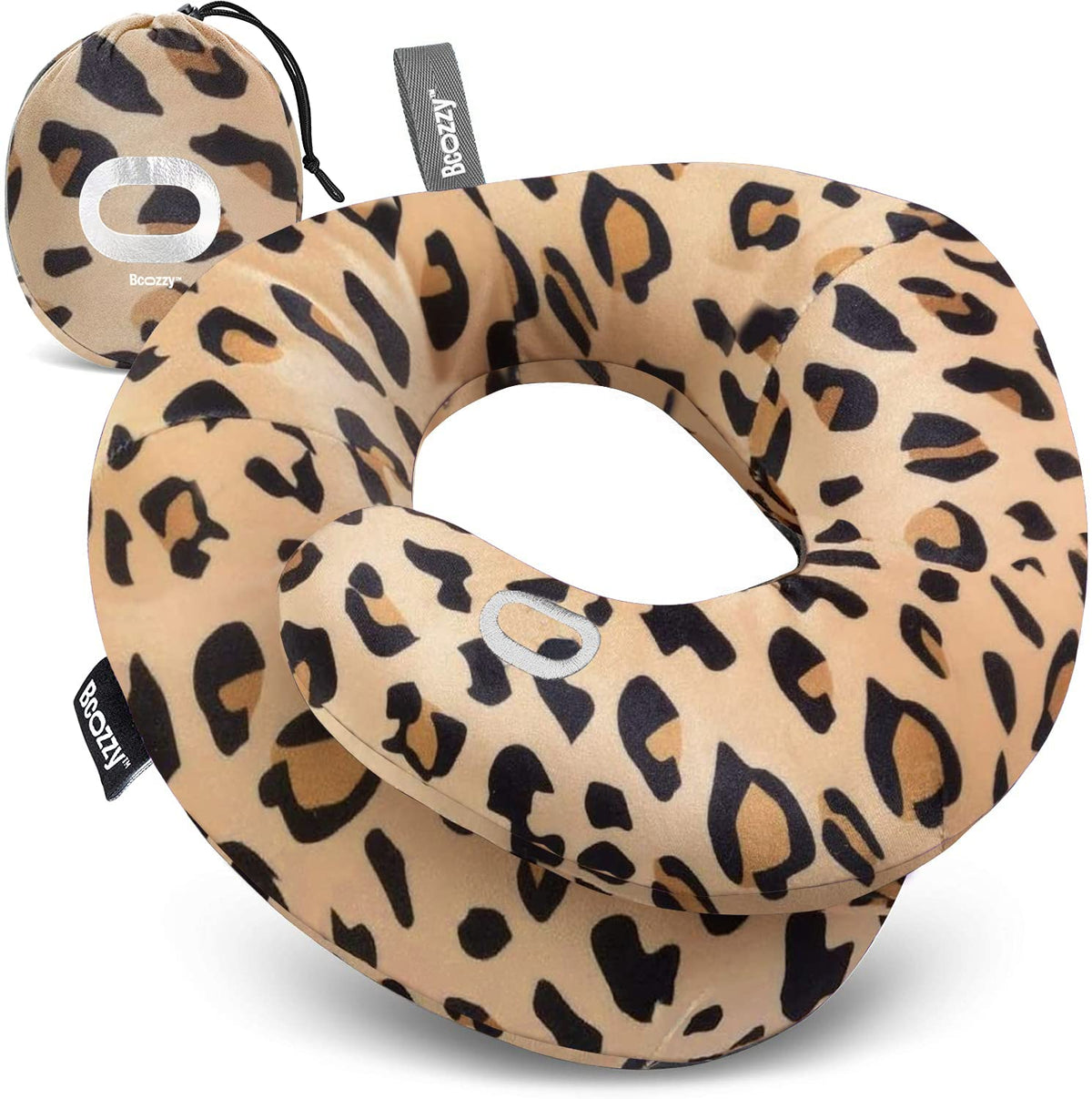 Travel Neck Pillow with Supportive Wrap Design