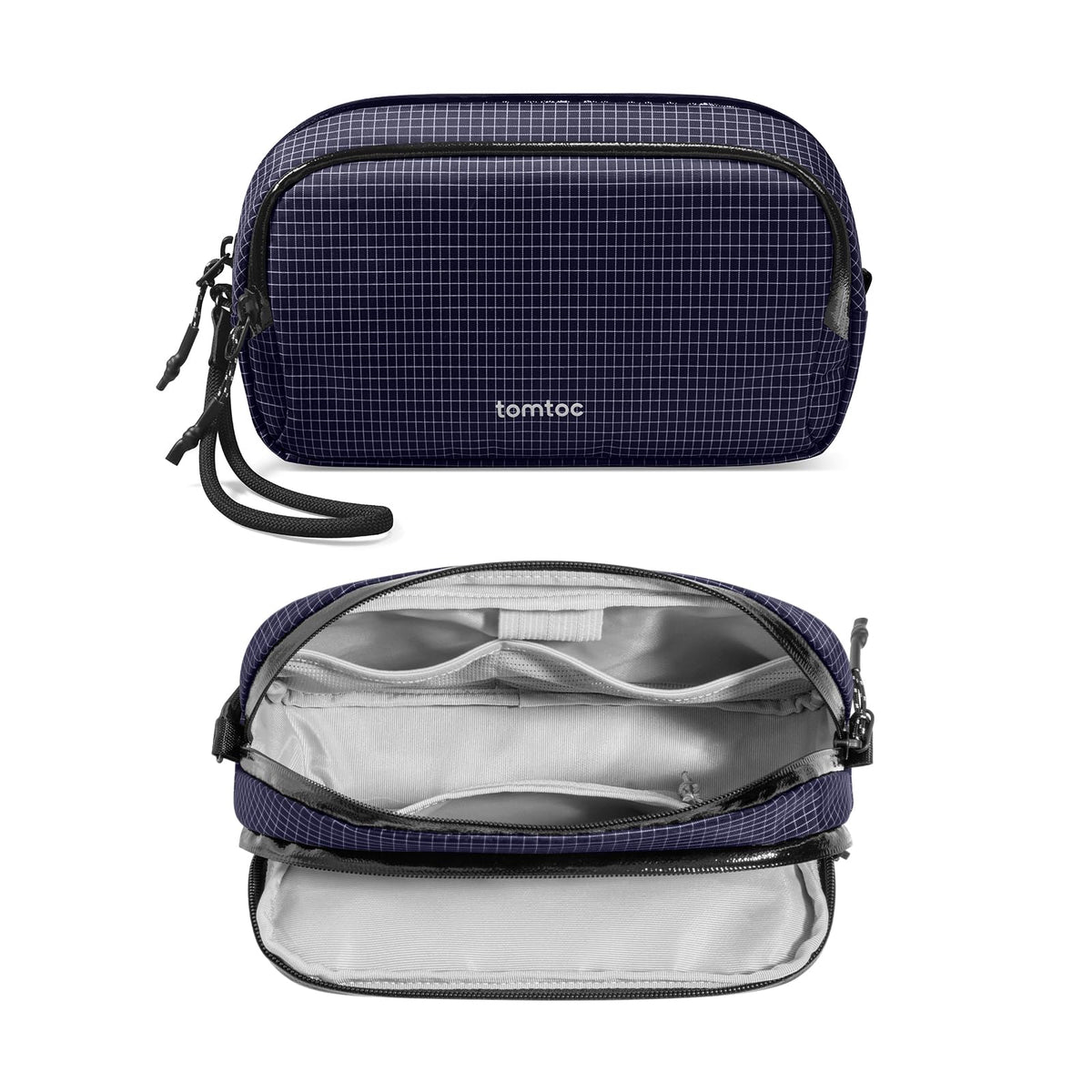 Water-Resistant Tech Organizer for Travel Essentials