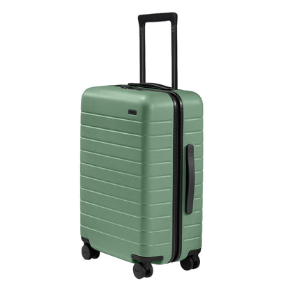 Carry-On Luggage with Smooth Spinner Wheels