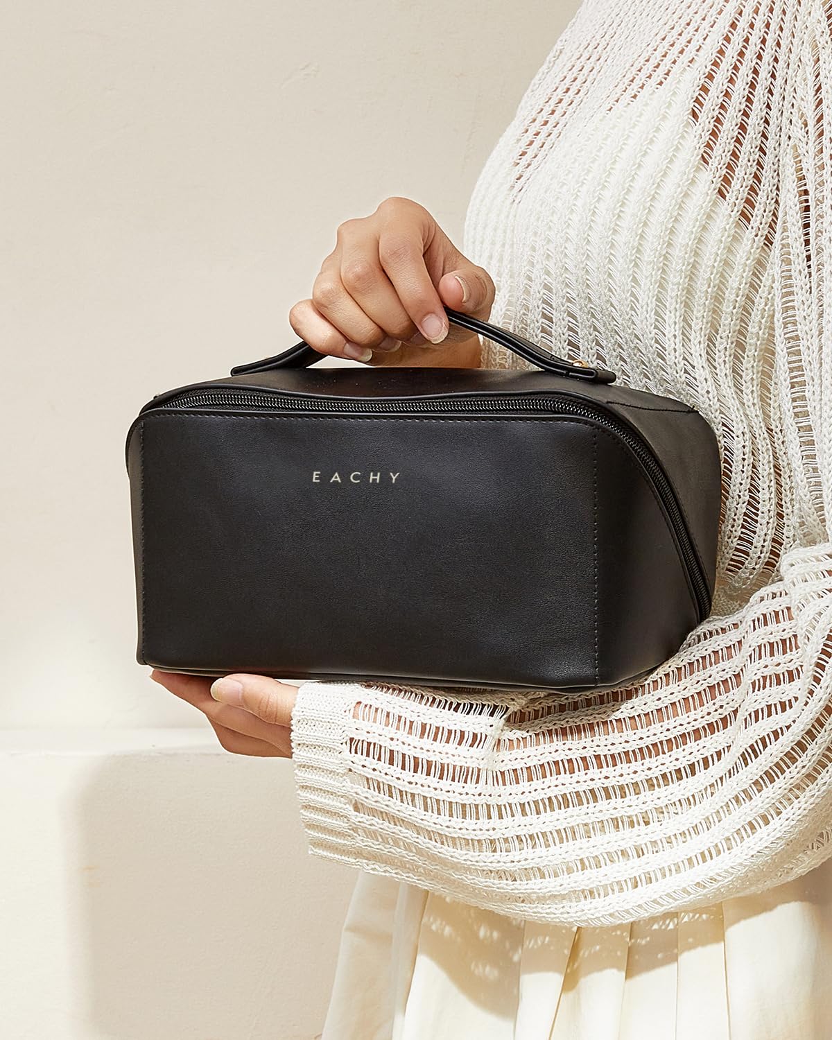 Men's Travel Toiletry Bag with Organizer Compartments