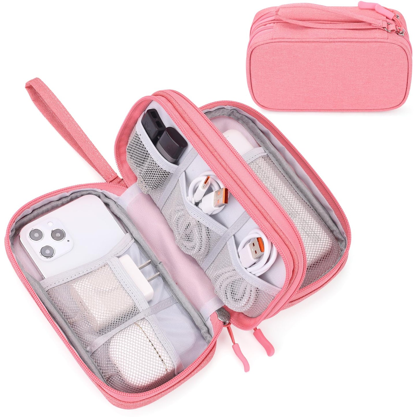 Travel Tech Organizer Pouch for Cables and Accessories